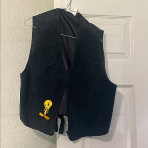 Warner Bros Black and Yellow Tweety Bird Vest